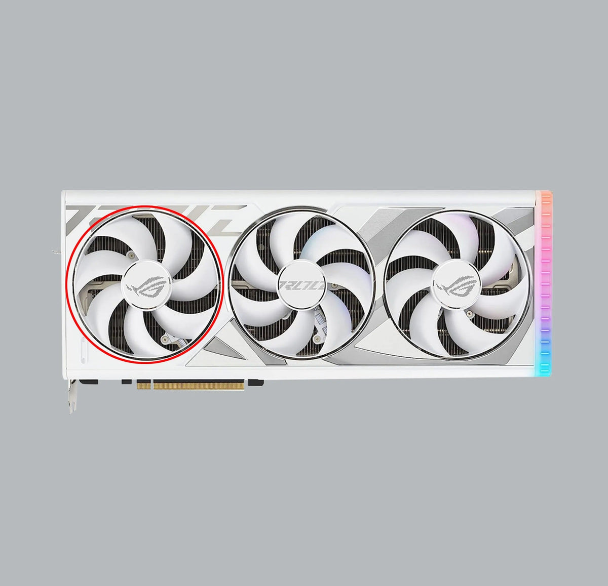 ASUS ROG STRIX GeForce RTX 4080 4090 White OC Edition Fan Replacement