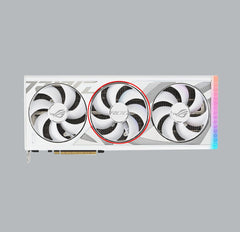 ASUS ROG STRIX GeForce RTX 4080 4090 White OC Edition Fan Replacement
