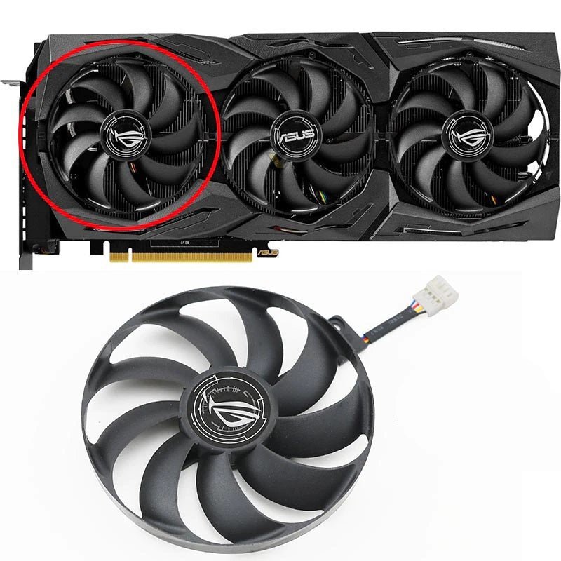 ASUS ROG STRIX GTX 1660Ti GPU Fan Replacement