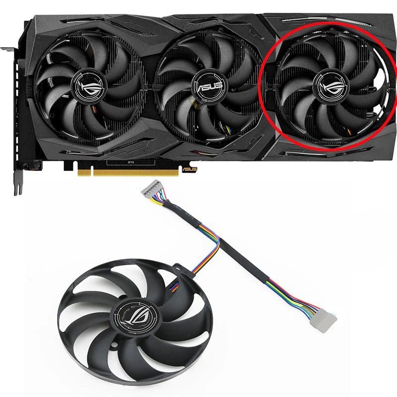 ASUS ROG STRIX GTX 1660Ti GPU Fan Replacement