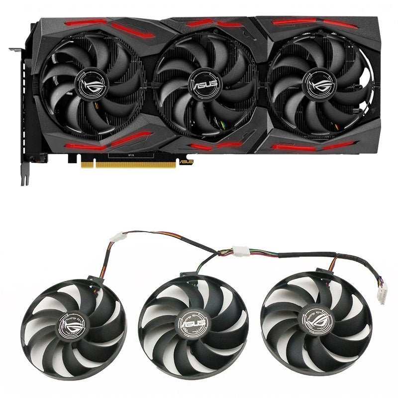 Excel Athletic Intuition ASUS ROG STRIX RTX 2060, 2070, 2080, 2080Ti GPU Fan Replacement