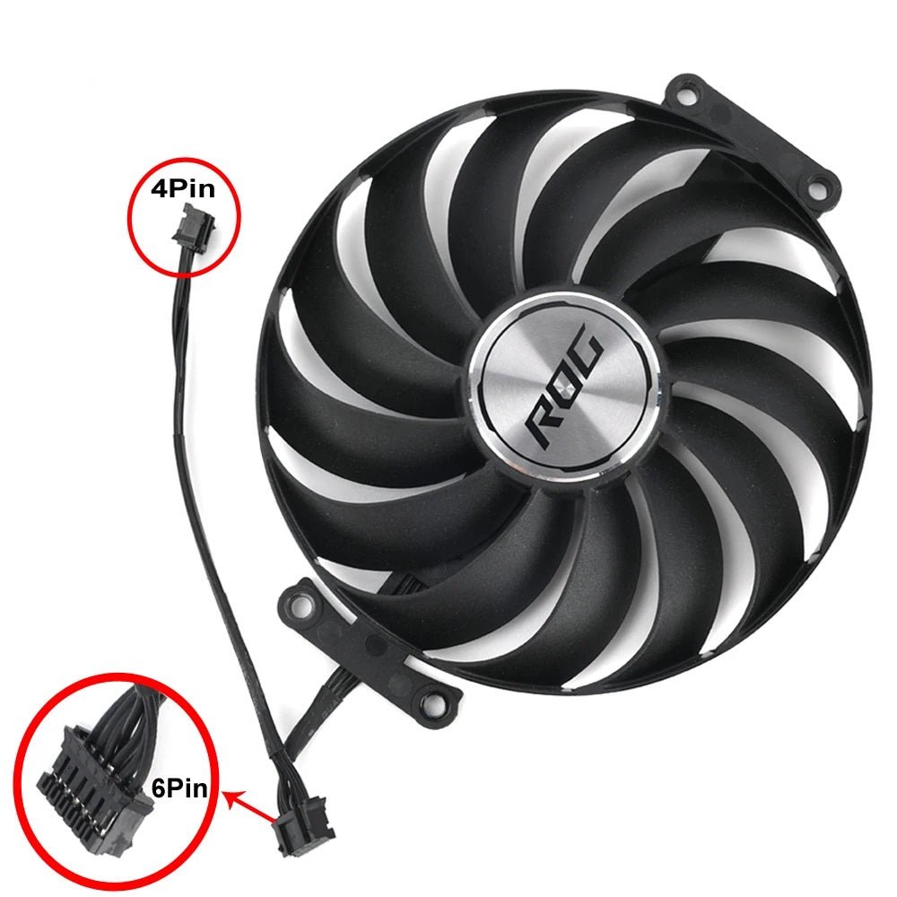 Asus ROG STRIX RTX 3060Ti 3070 3070Ti 3080 3080Ti 3090 Gaming GPU Fan Replacement