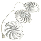 ASUS ROG STRIX RTX 3070 3080 3090 Gaming White Fan Replacement