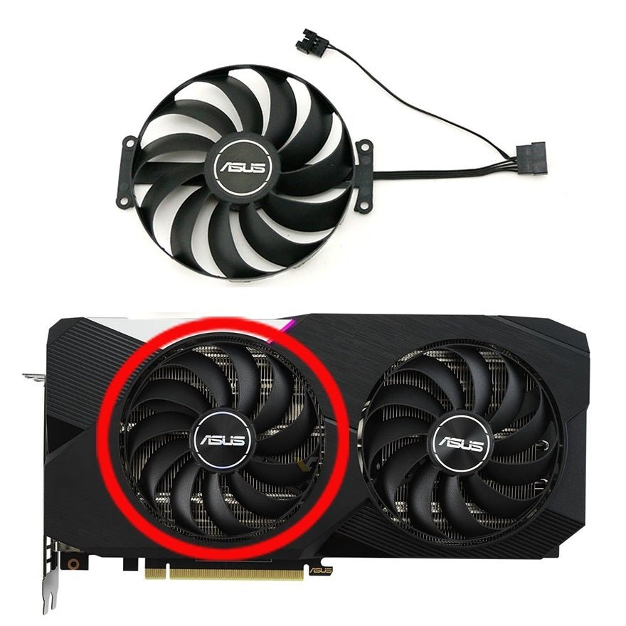 ASUS RTX 3060 Ti, RTX 3070 Fan Replacement