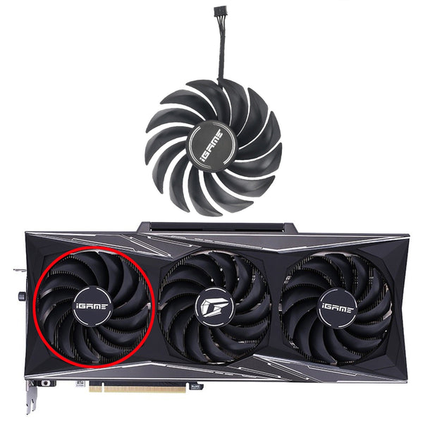 Colorful iGame Geforce RTX 3060 3070 3080 3090 Vulcan Fan Replacement  Model: PVA080E12R