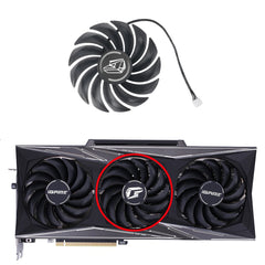 Colorful iGame Geforce RTX 3060 3070 3080 3090 Vulcan Fan Replacement Model: PVA080E12R