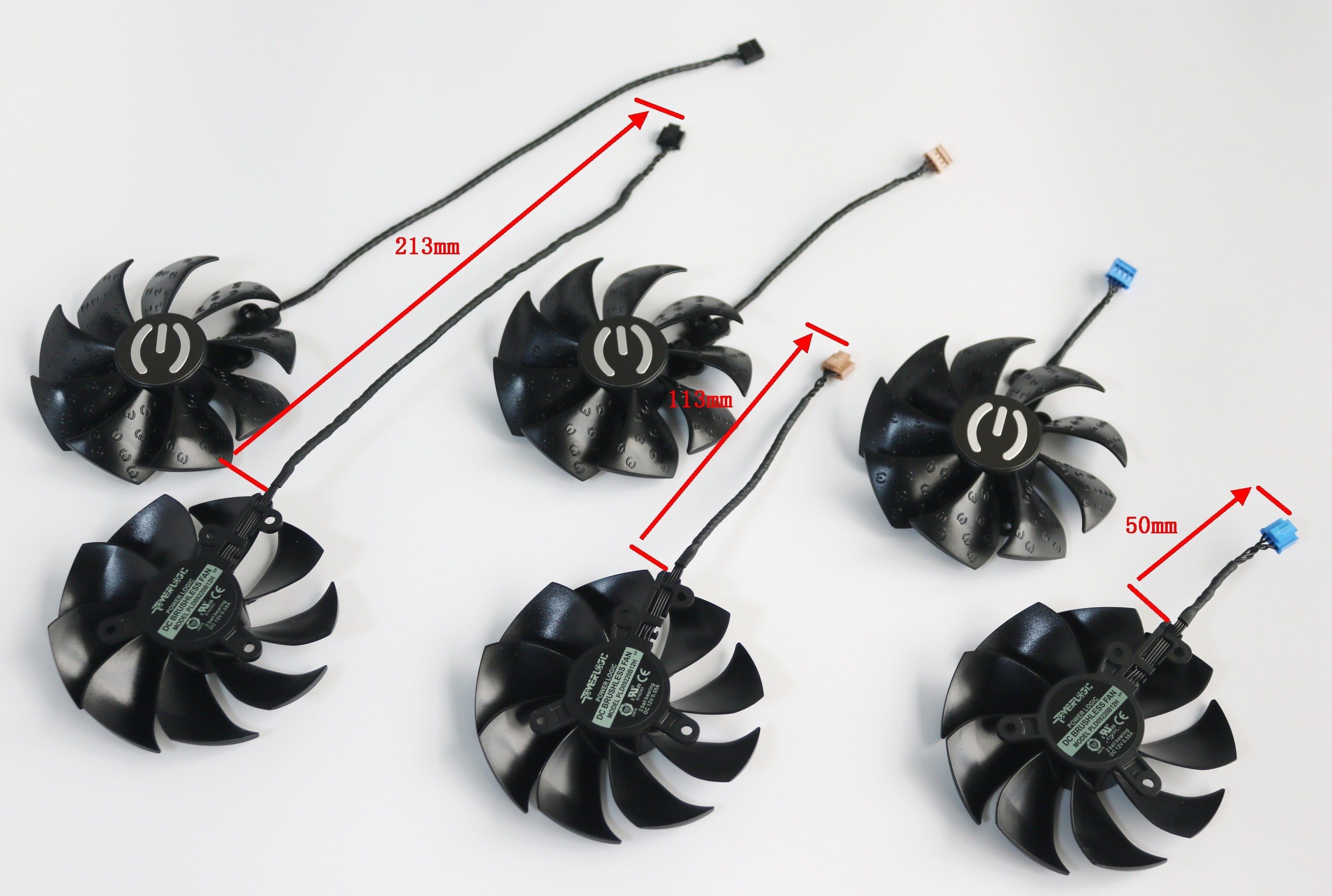 EVGA RTX 3060 Ti, 3070, 3070 Ti, 3080, 3080 Ti, 3090, 3090 Ti FTW3 GPU Fan Replacement