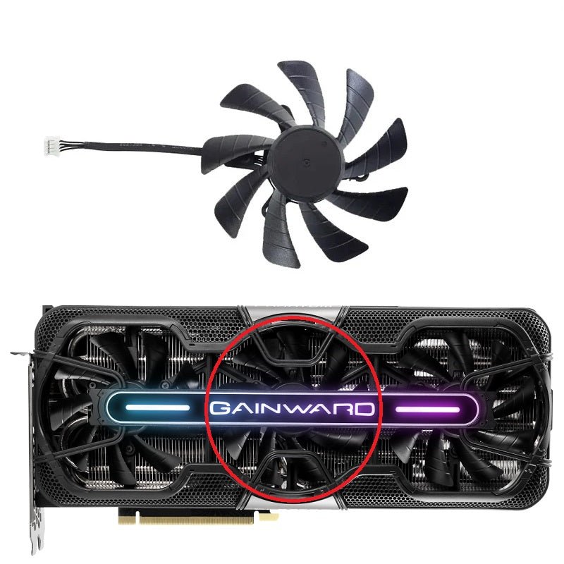 Gainward GeForce RTX 3070, 3080, 3090 Phantom GS Fan Replacement