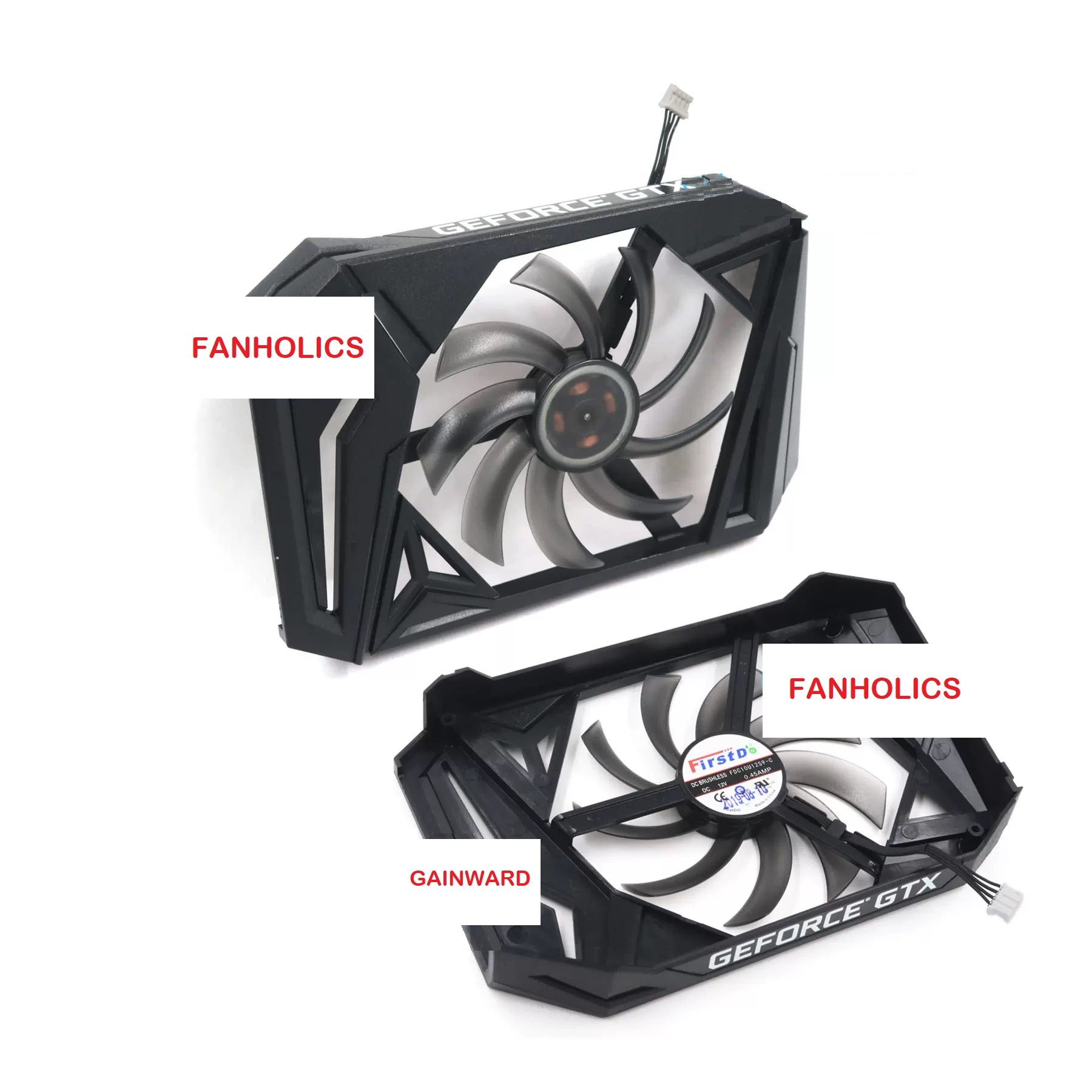 Gainward GTX 1660, 1660S, 1660Ti, RTX 2060 Pegasus GPU Fan Replacement