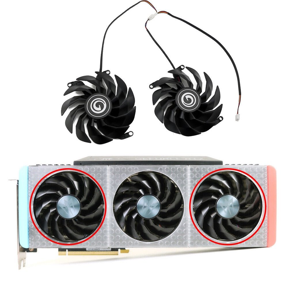GALAX 3060 3060Ti 3070 3070Ti 3080 3080Ti 3090 GAMER GPU Fan Replacement