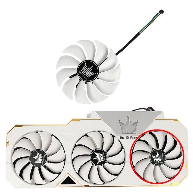 GALAX / KFA2 GeForce RTX 2080Ti HOF GPU Fan Replacement