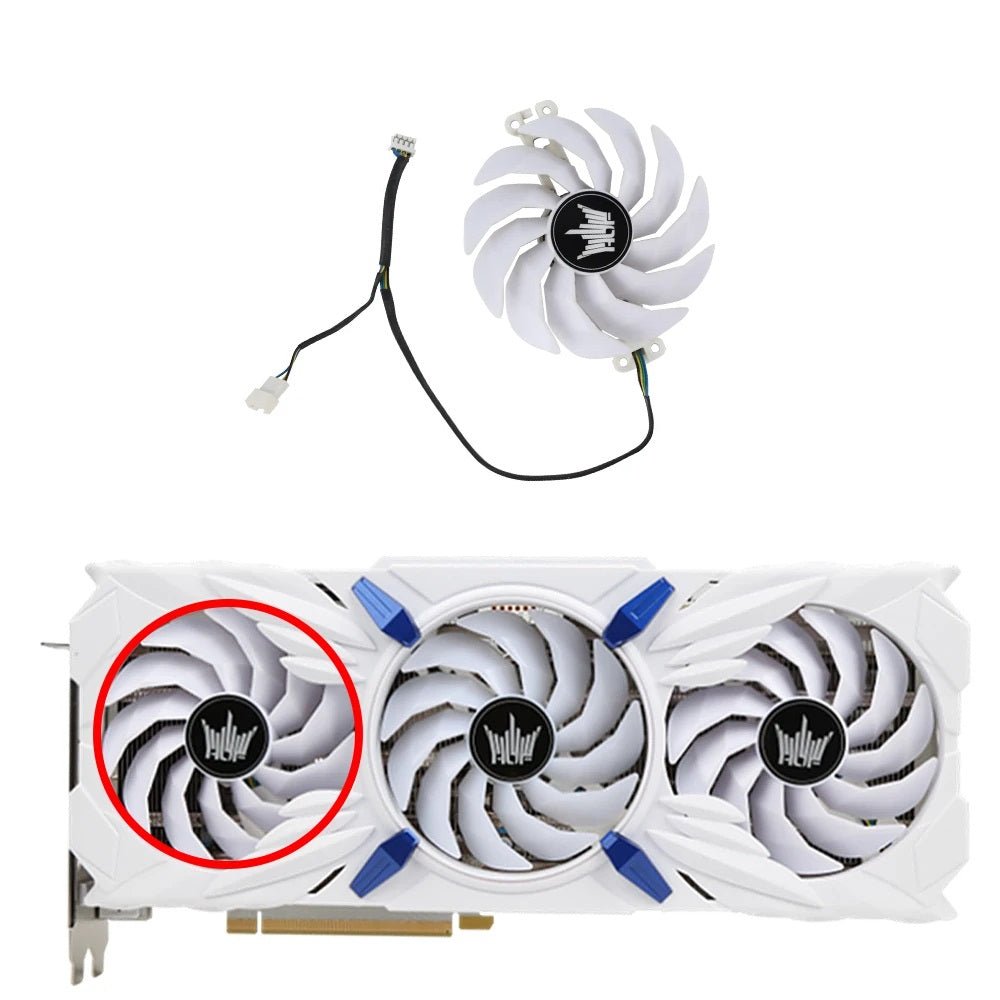 GALAX / KFA2 GeForce RTX 3070 Ti HOF GPU Fan Replacement