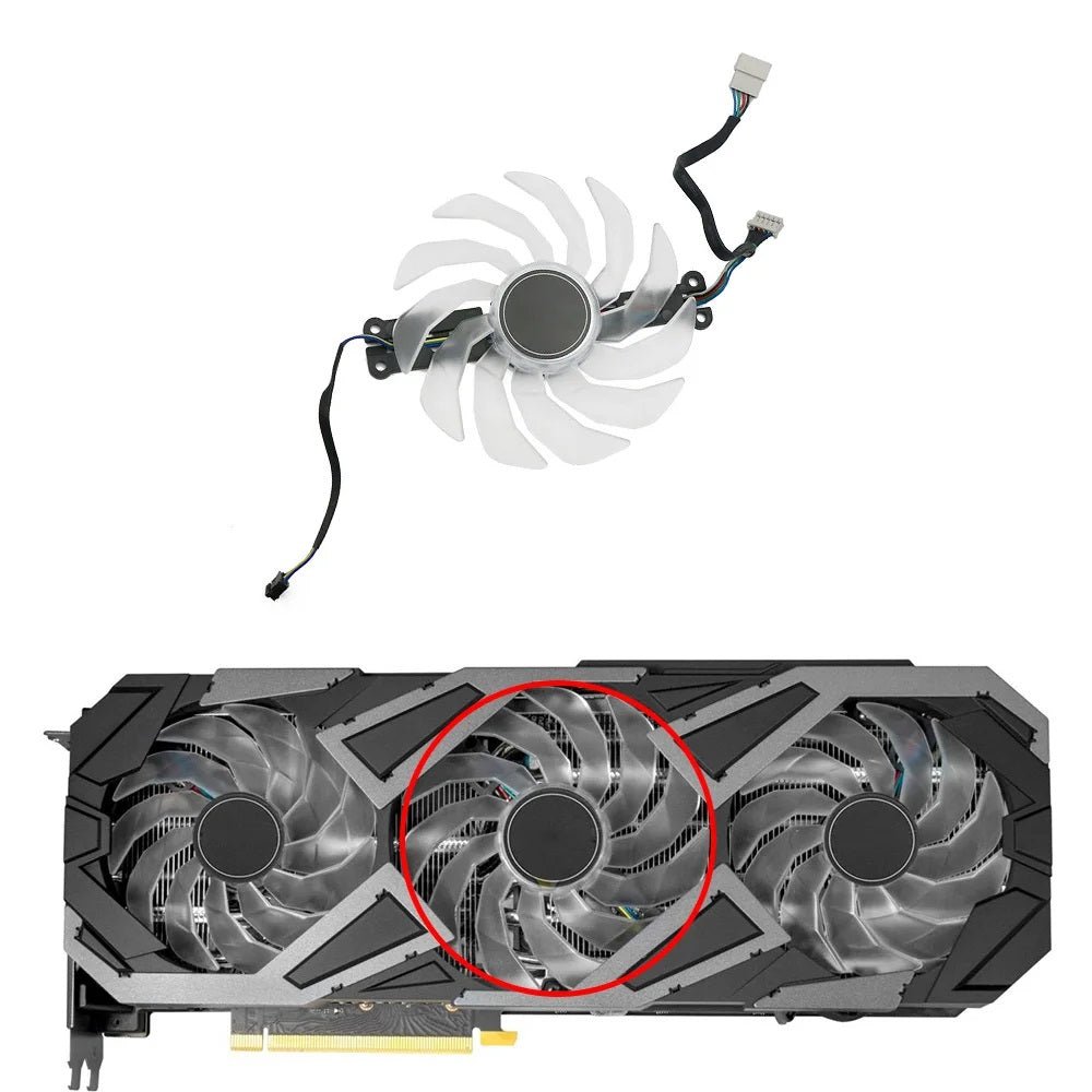 GALAX / KFA2 RTX 3070, 3070Ti, 3080, 3080Ti EX Gamer Fan Replacement