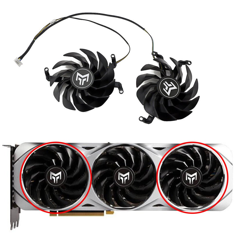 GALAX RTX 3060 3070 3080 3090 Ti METALTOP GPU Fan Replacement