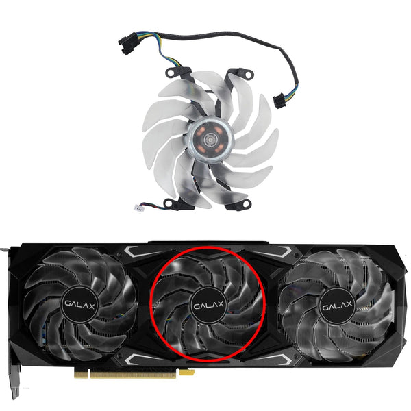 GALAX GeForce RTX 3080 3080Ti 3090 SG GPU Fan Replacement GALAX GeForce RTX 3080 3080Ti 3090 SG GPU Fan Replacement