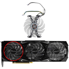 GALAX RTX 3080 3080Ti 3090 SG GPU Fan Replacement