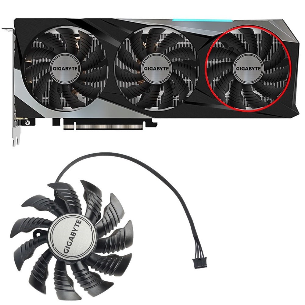 Gigabyte RTX 3070 GAMING GV-N3070GAMING OC-8GD GPU Fan Replacement