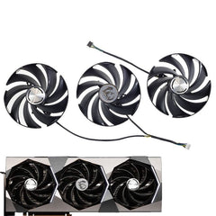MSI GeForce RTX 4070, 4070Ti, 4080, 4080Ti, 4090, 4090Ti SUPRIM X GPU Fan Replacement