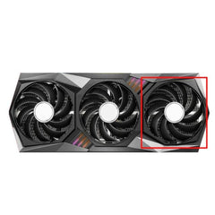 MSI RTX 3060, 3060Ti, 3070, 3070Ti, 3080, 3080Ti, 3090, 3090Ti GAMING TRIO Fan Replacement