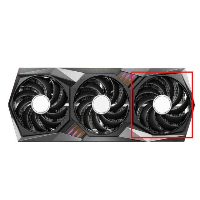 MSI RX 6800, 6800 XT 6900 XT, 6950 XT GAMING X TRIO GPU Fan Replacement