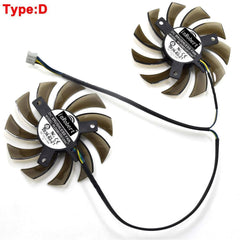 MSI, Zotac, Twin Frozr II, 75MM Cooling Fan Replacement