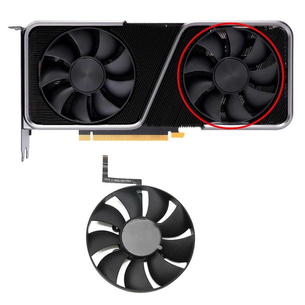 NVIDIA GeForce RTX 3060Ti, 3070 Founders Edition FE GPU Fan Replacement