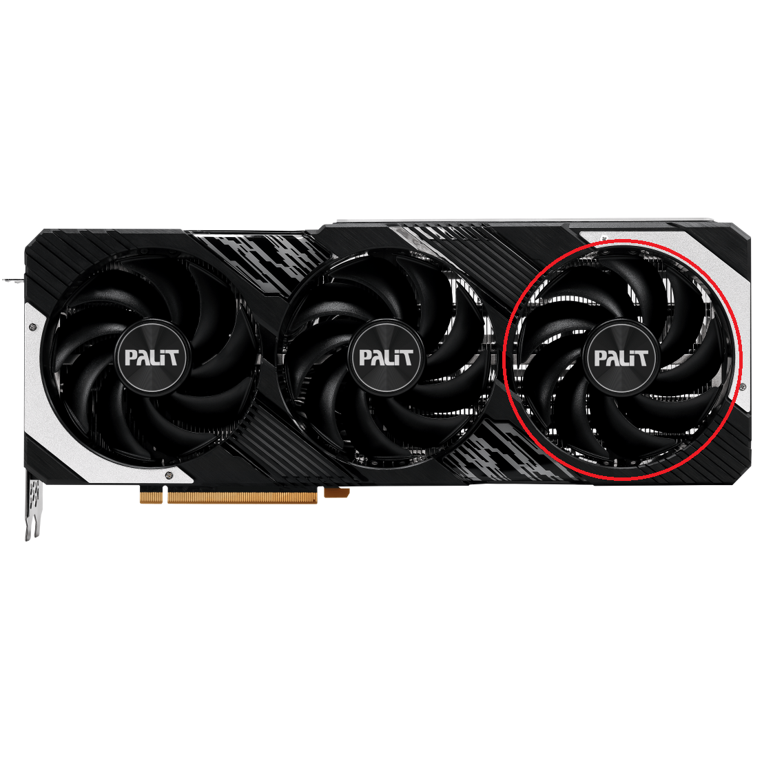 PALiT RTX 4070 4070Ti 4080 4090 GamingPro / JetStream / GameRock OmniBlack Fan Replacement