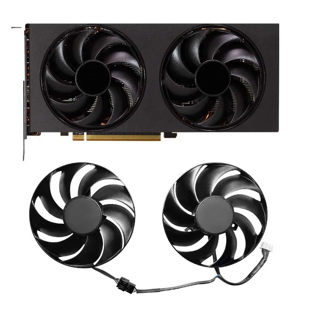 Powercolor Fighter AMD Radeon RX 6750 XT GPU Fan Replacement