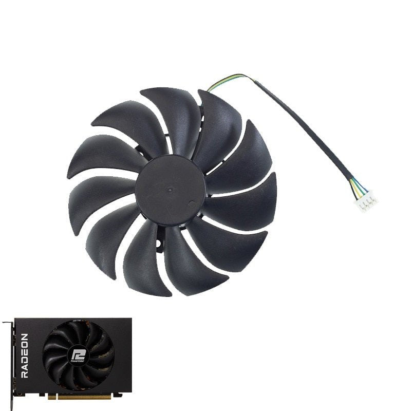 PowerColor RADEON RX 6400 ITX GPU Fan Replacement