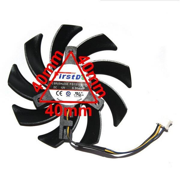 Sapphire HD 6850 6970 7790 7850 7870 2G HD 7950 7970 Fan Replacement