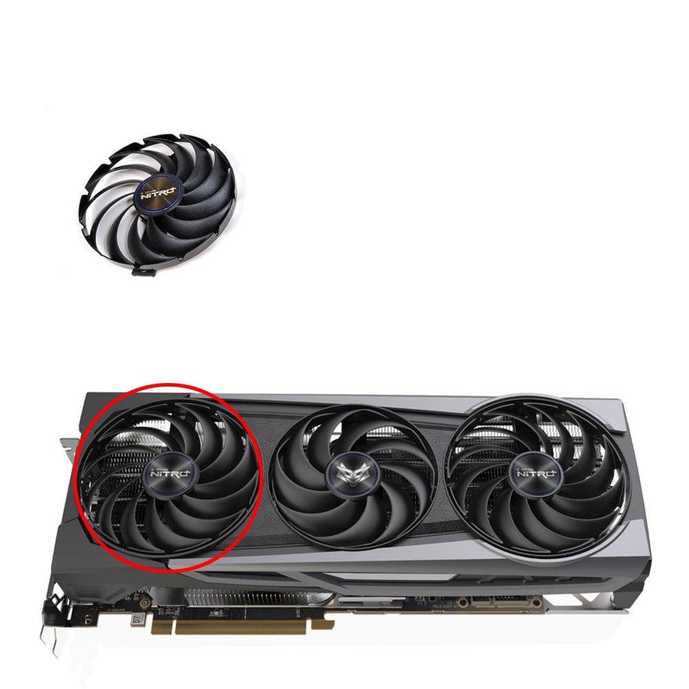 Sapphire NITRO+ AMD Radeon RX 6700 6800 6900 XT GPU Fan Replacement