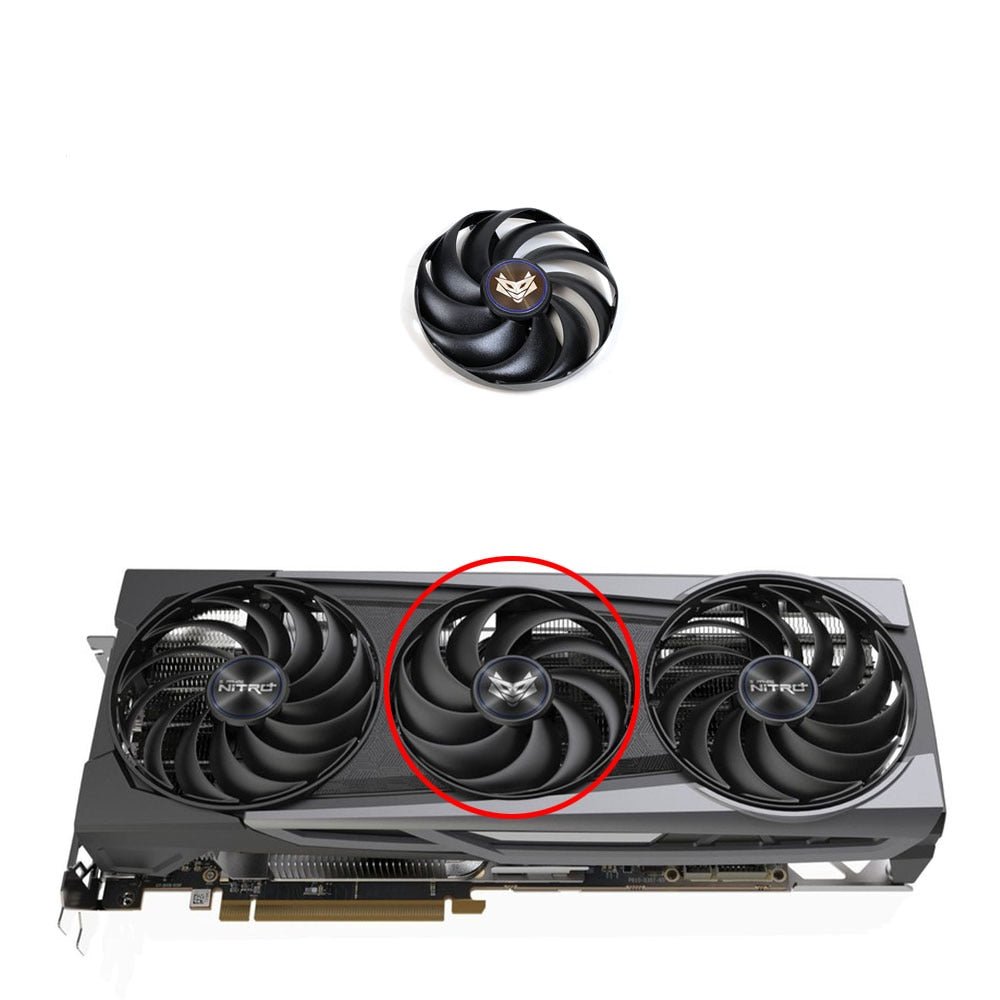 Sapphire NITRO+ AMD Radeon RX 6700 6800 6900 XT GPU Fan Replacement