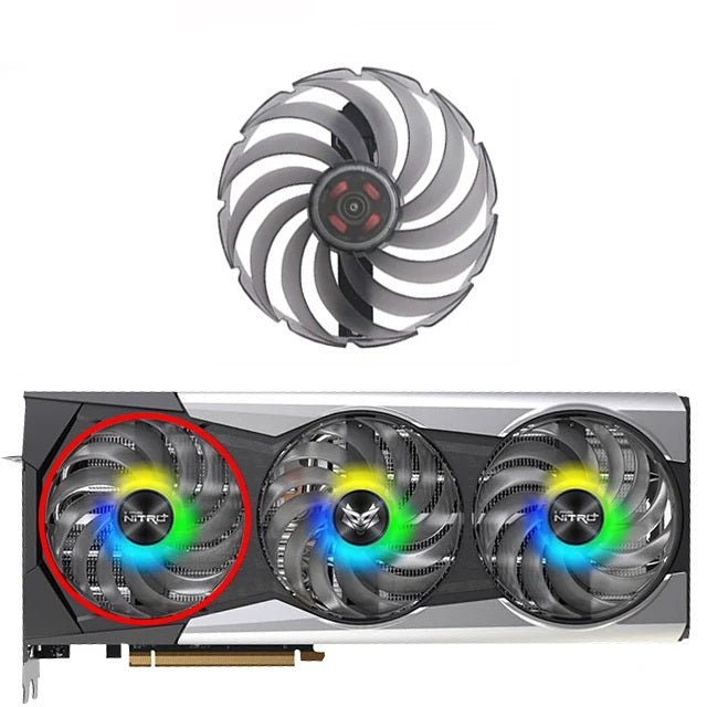 SAPPHIRE NITRO+ AMD Radeon RX 6800 and 6900 XT SE GPU Fan Replacement