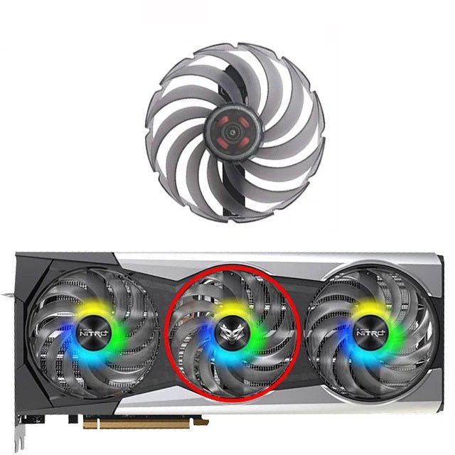 SAPPHIRE NITRO+ AMD Radeon RX 6800 and 6900 XT SE GPU Fan Replacement