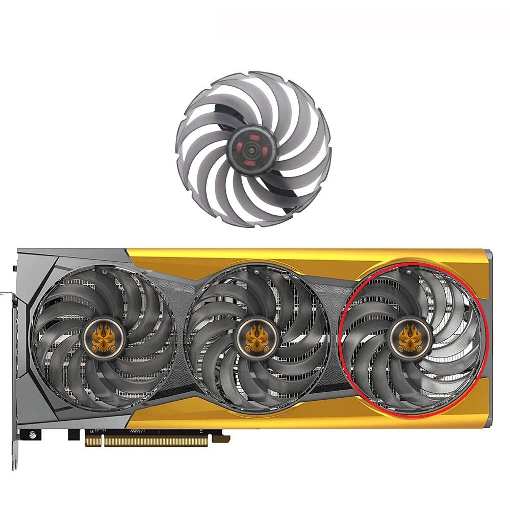 Sapphire TOXIC AMD Radeon RX 6900 XT Air Cooled Fan Replacement