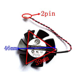 XFX R7 250, R7 240 Low Profile Fan Replacement