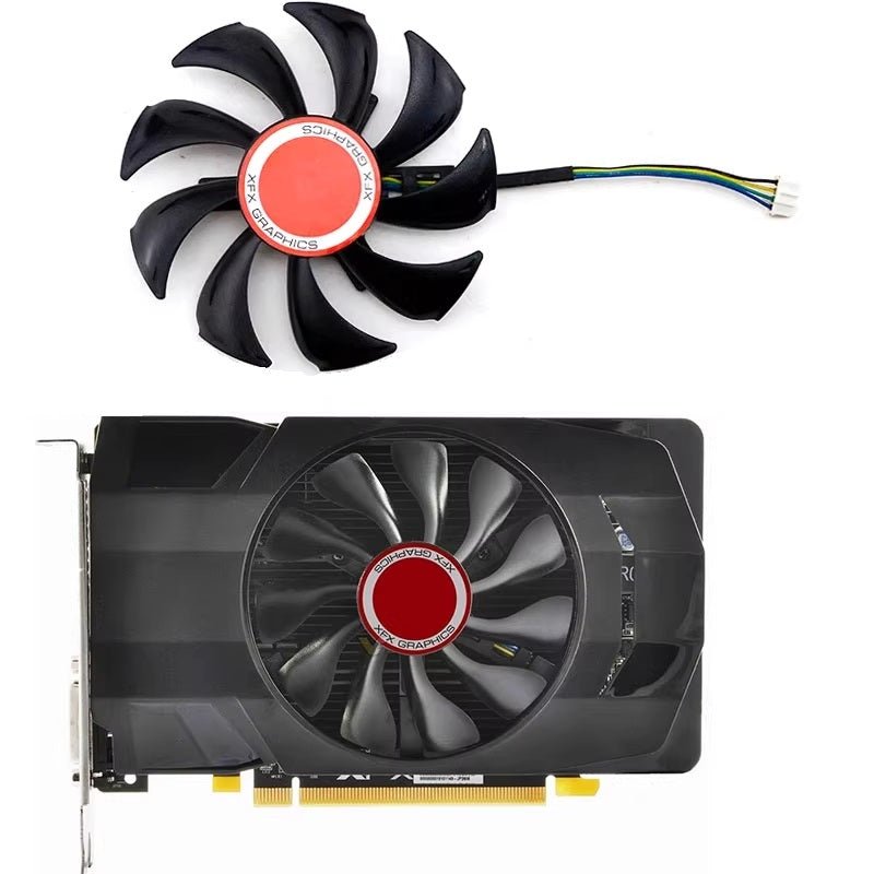 XFX Radeon RX 460 550 560 Fan Replacement