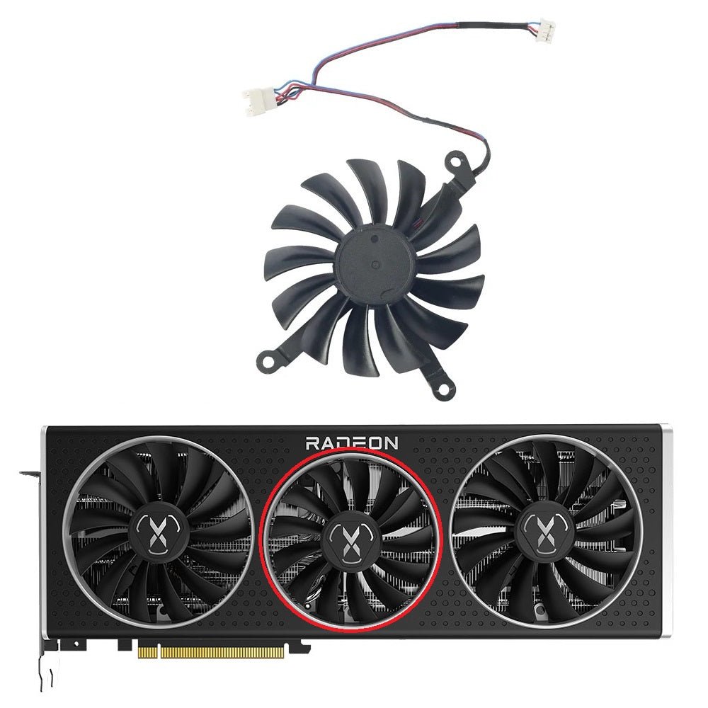 XFX Speedster QICK / MERC 319 RX 6800, 6800XT Gaming Fan Replacement