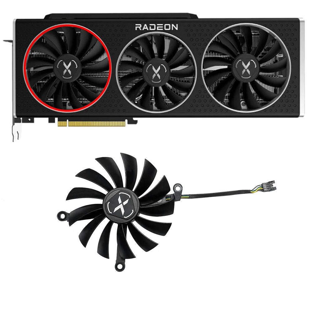 XFX Speedster SWFT 319 RX 6800, 6800XT Core Gaming Fan Replacement