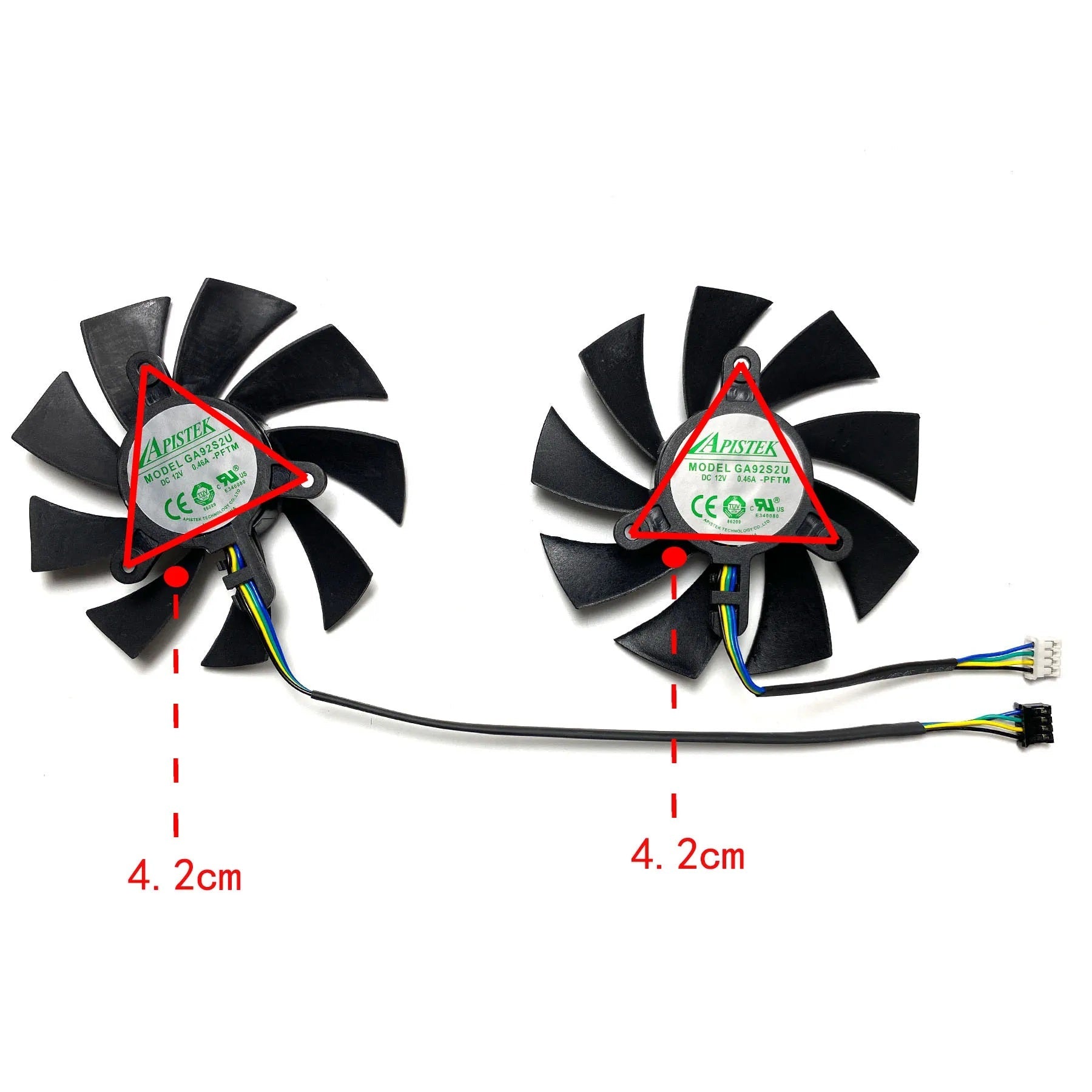 ZOTAC GAMING GeForce RTX 2060 2070 Super AMP 2080 Super Twin Fan Replacement