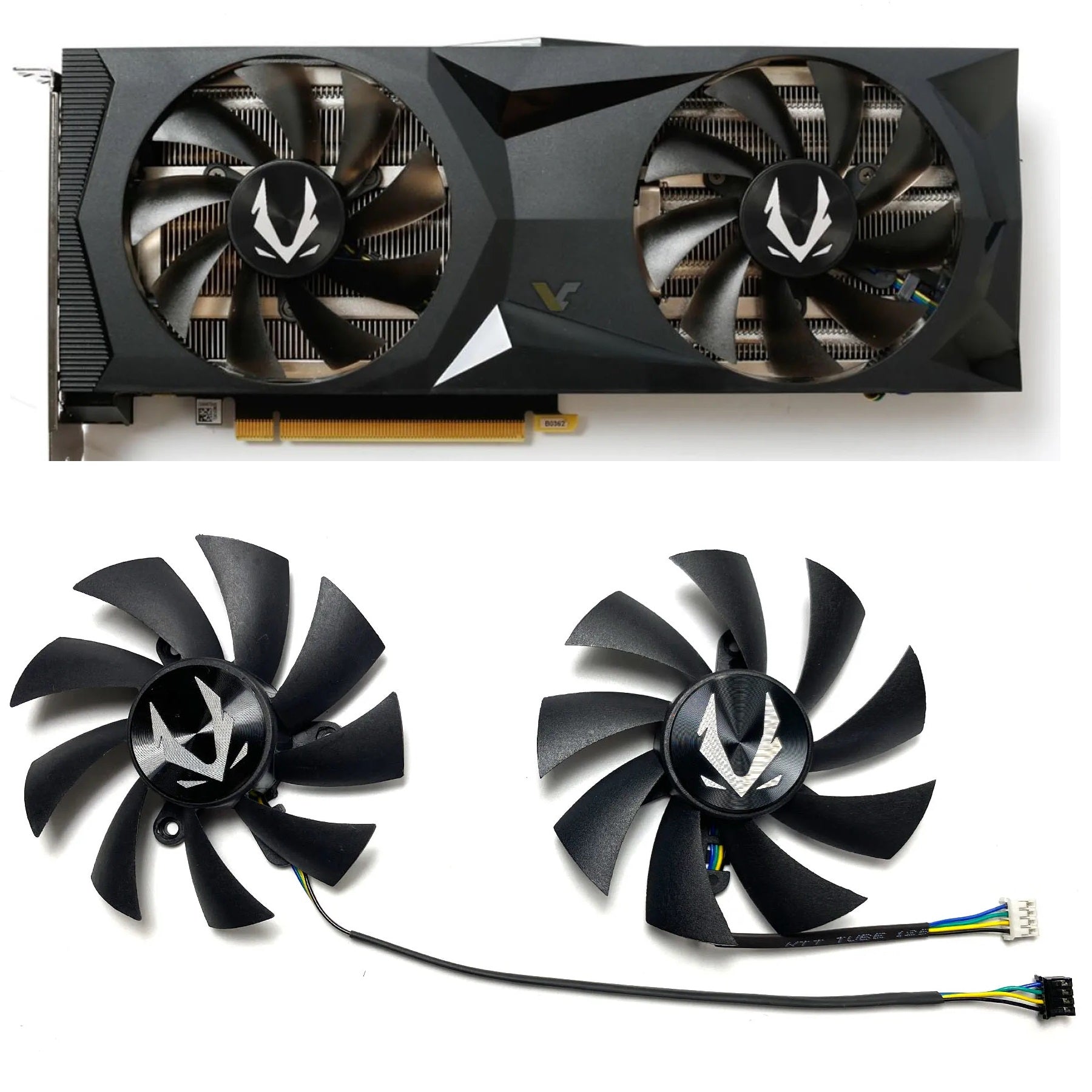 ZOTAC GAMING GeForce RTX 2060 2070 Super AMP 2080 Super Twin Fan Replacement