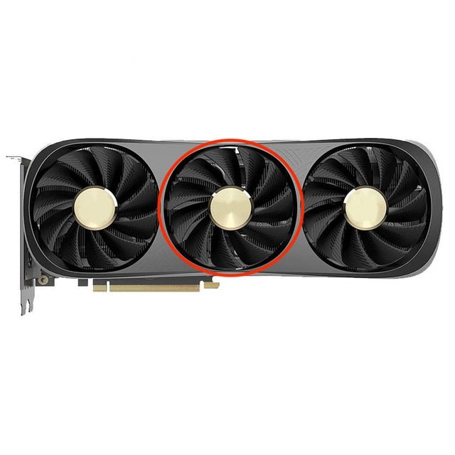 ZOTAC GAMING GeForce RTX 4070 Ti Trinity Fan Replacement