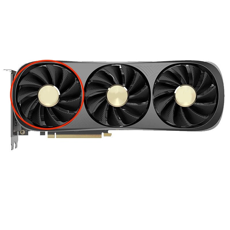 ZOTAC GAMING GeForce RTX 4070 Ti Trinity Fan Replacement