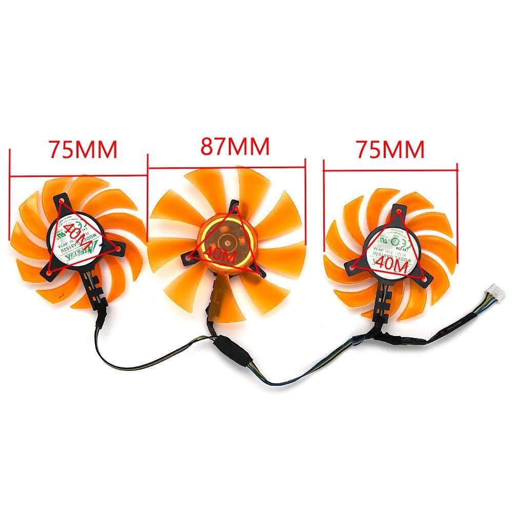 ZOTAC GTX 770 780 780 Ti AMP GTX 980 Fan Replacement. Model