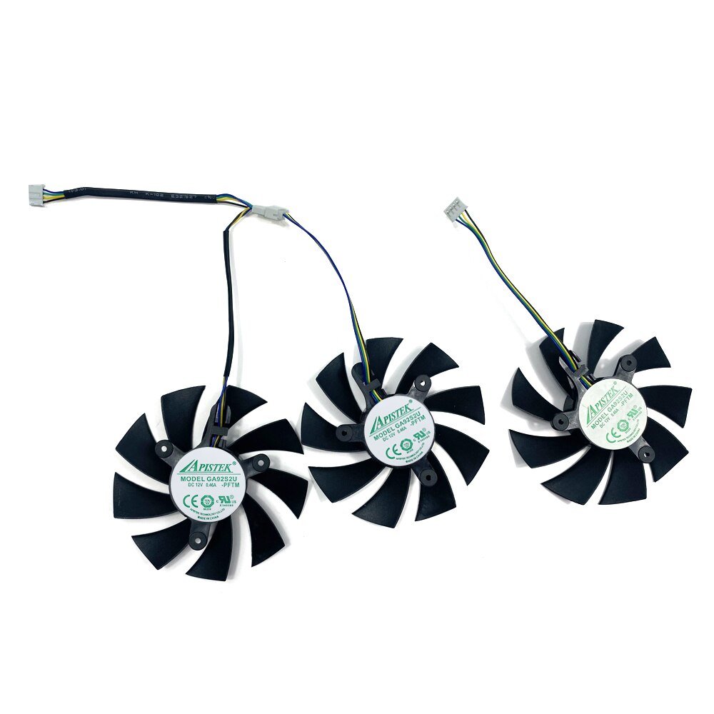 ZOTAC RTX 2060 2070 2080 2080Ti AMP Extreme Core GPU Fan Replacement